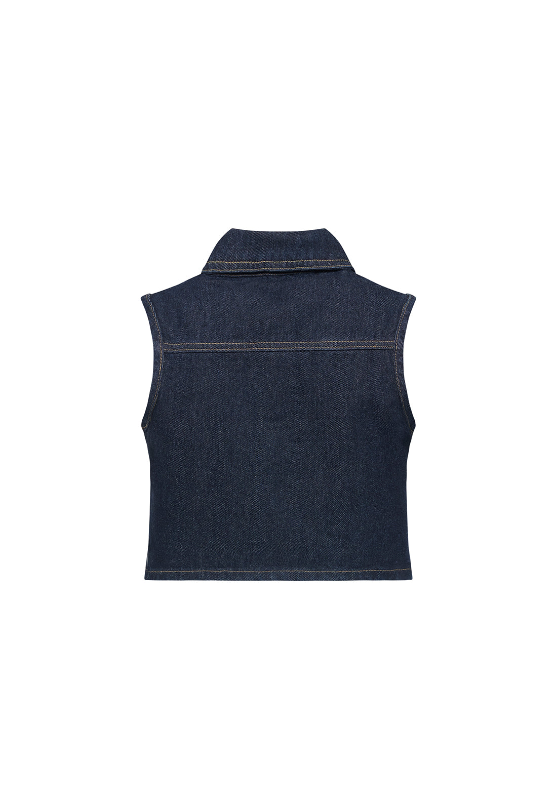 BELLA CROP - INDIGO