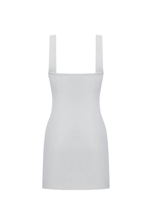 REELING MINI DRESS - FOAM