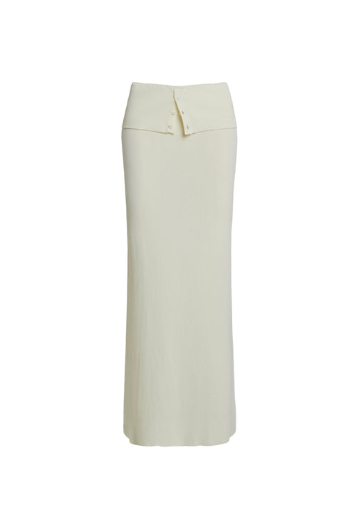 AMOUR MAXI SKIRT - FOAM