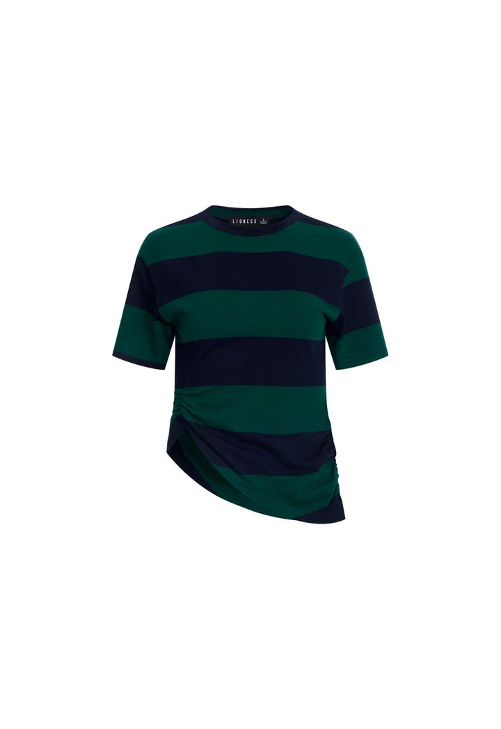 IN TRANSIT TEE - FOREST STRIPE