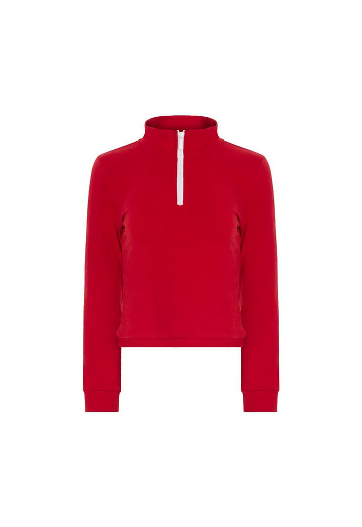 MILE HIGH LONG SLEEVE - CRIMSON