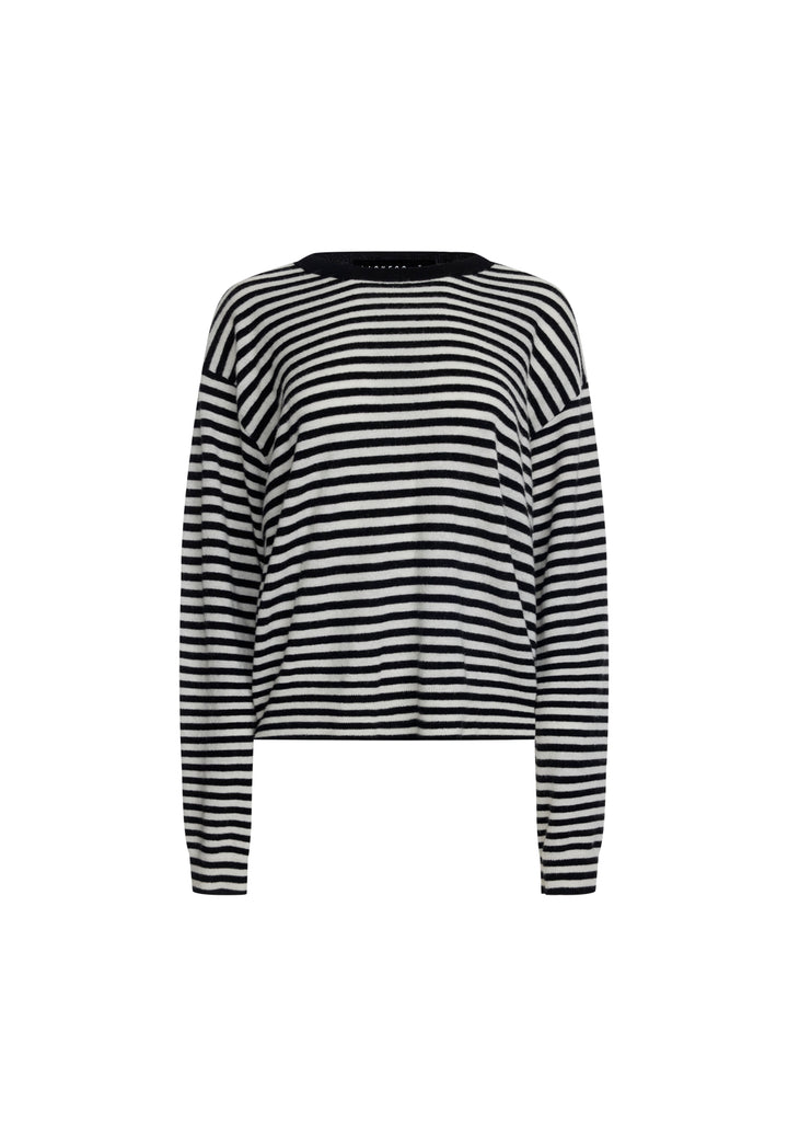 OLSEN KNIT - ONYX STRIPE