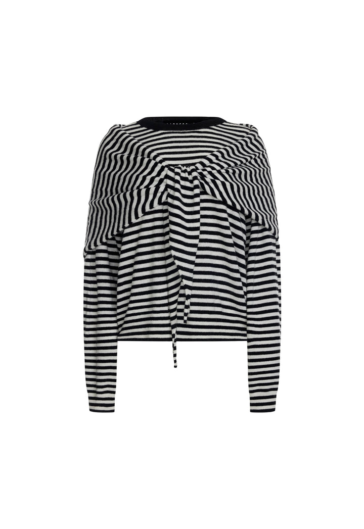 OLSEN KNIT - ONYX STRIPE