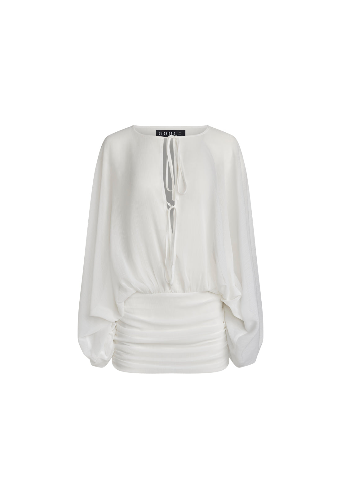 AFTERGLOW MINI DRESS - VANILLA