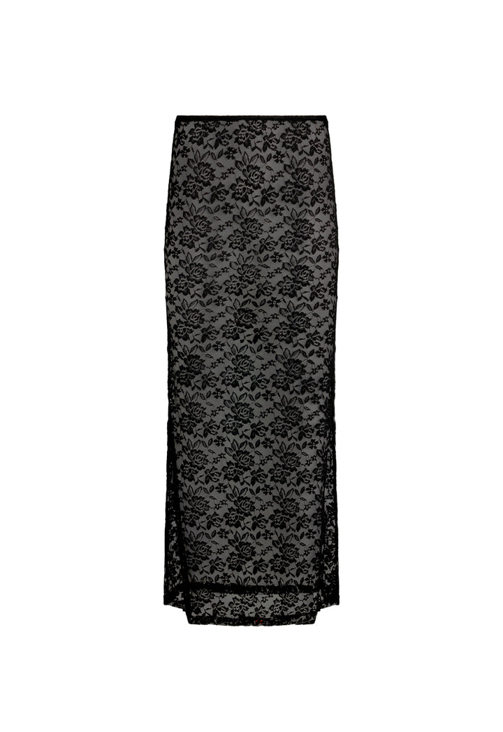 MIRAGE MAXI SKIRT - NOIR