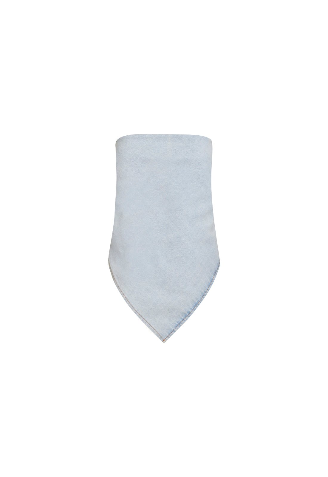 NEW YORK BANDANA TOP  - LIGHT DENIM