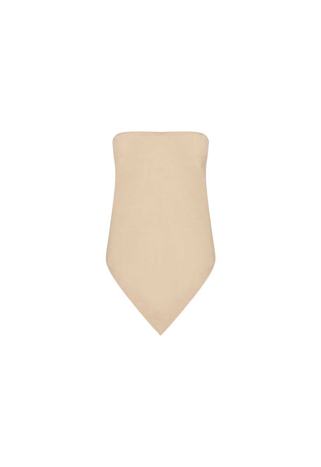 NEW YORK BANDANA TOP  - CAMEL
