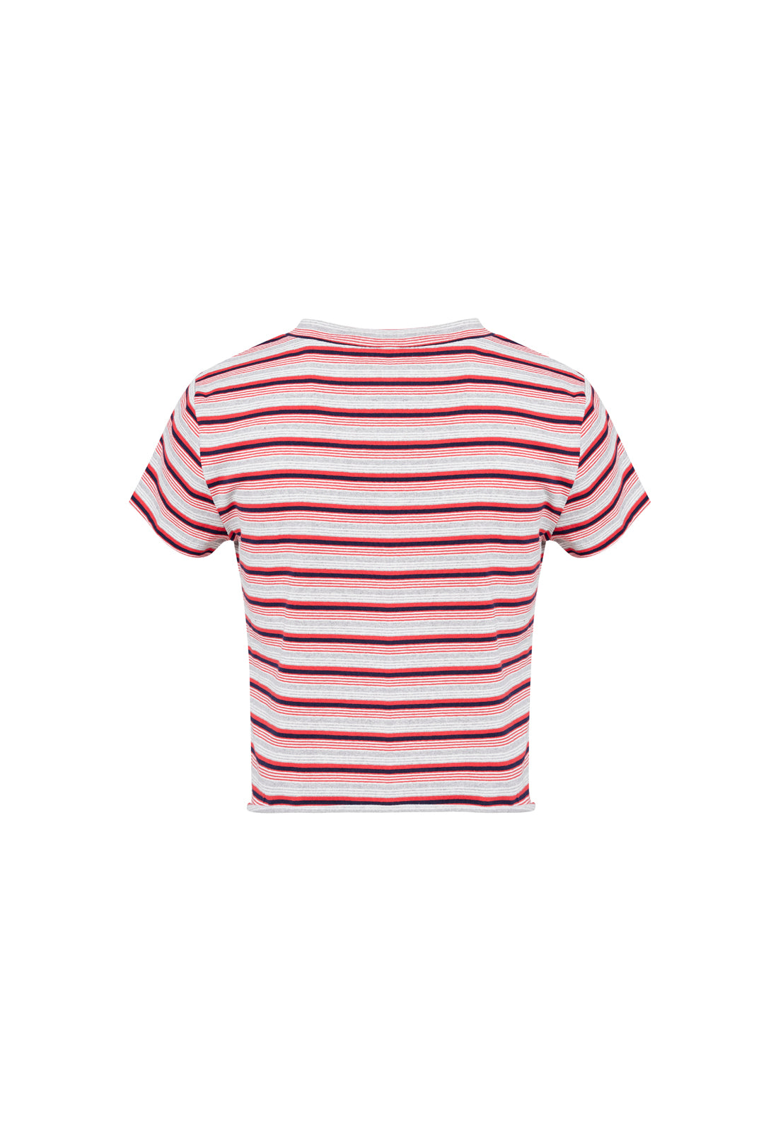 NORTH LIGHT TEE - CRIMSON STRIPE
