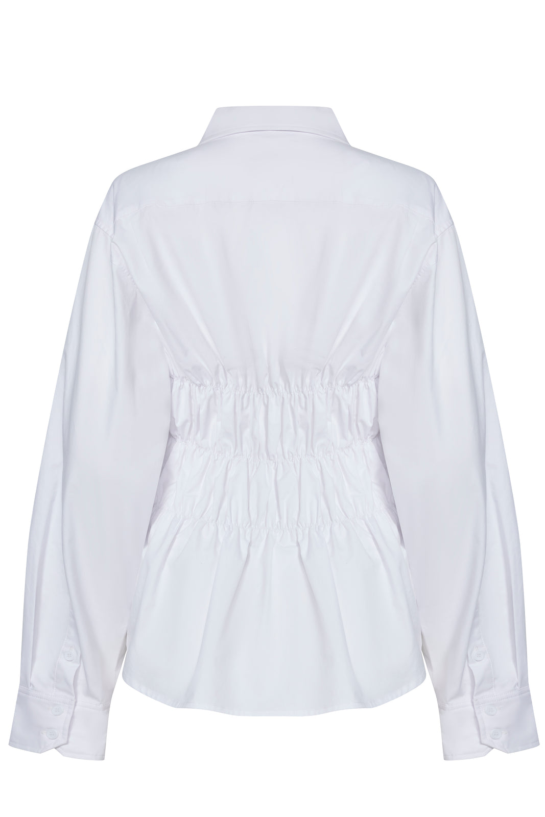 CHLOE SHIRT - PORCELAIN