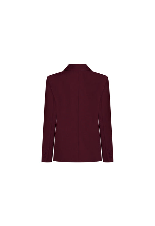 CHLOE BLAZER  - WINE
