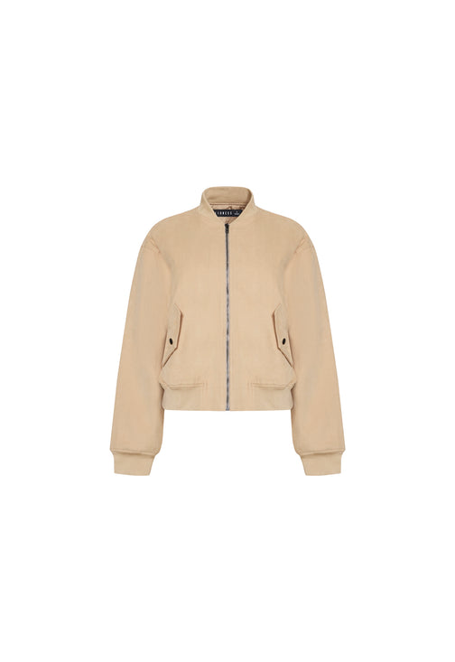 WORKER BOMBER  - LIGHT TAN