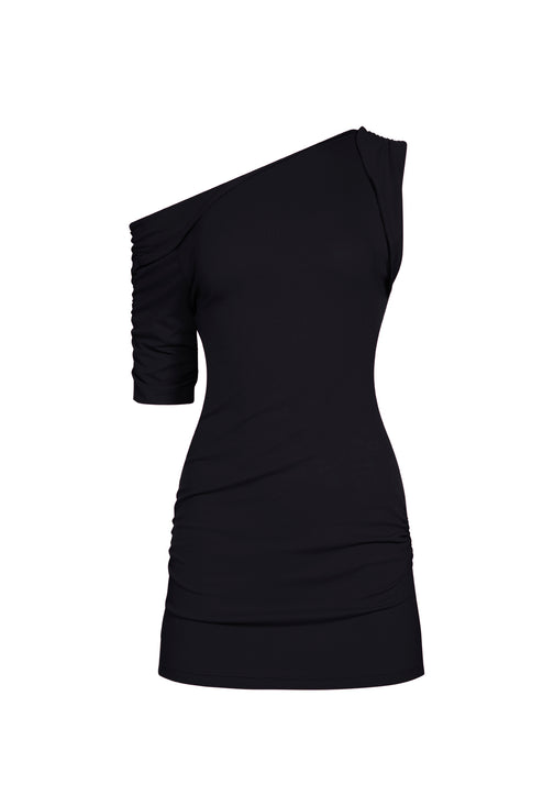 REBELS MINI DRESS  - ONYX