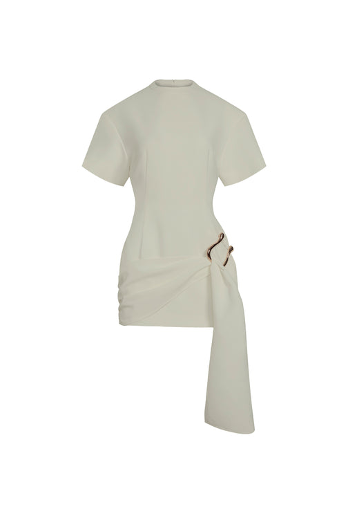 MARTINI MINI DRESS - MATCHA