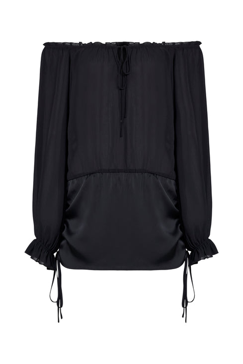 SEVIGNY MINI DRESS  - ONYX