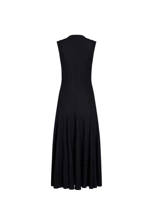 INDI MIDI DRESS  - ONYX
