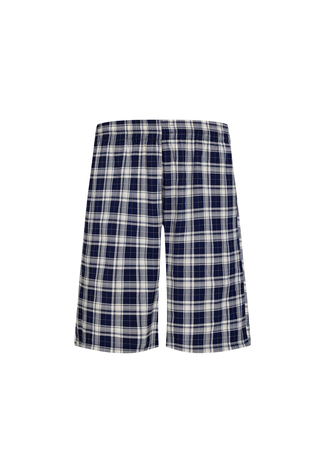 SEVIGNEY LONG SHORT  - NAVY CHECK
