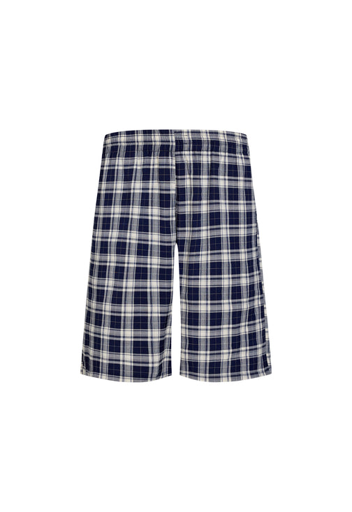 SEVIGNEY LONG SHORT  - NAVY CHECK