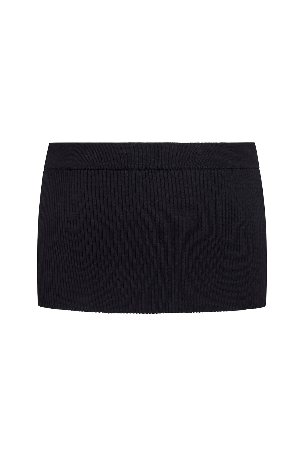 NORTH LIGHT KNIT SKIRT  - ONYX