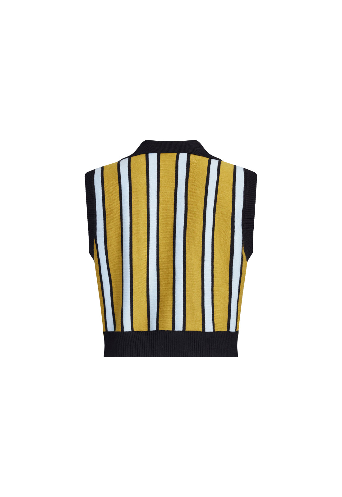 MALIBU BOYFRIEND VEST - EARTH STRIPE