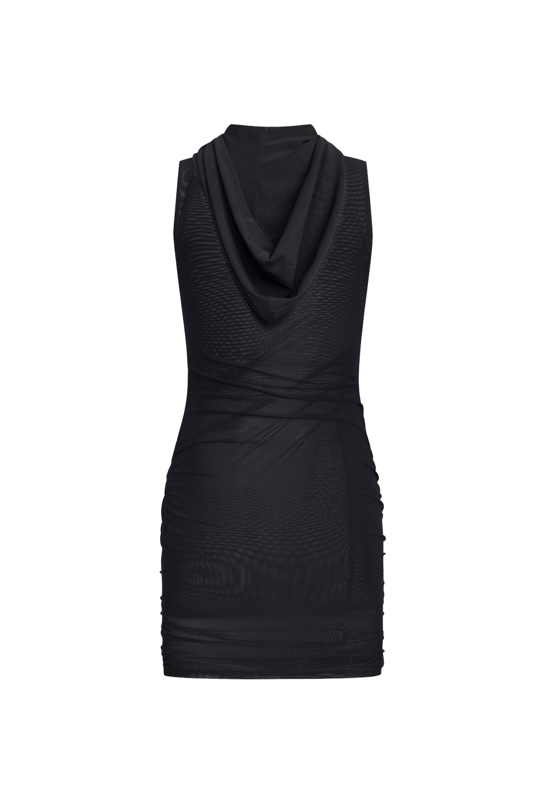 ETHEREAL MINI DRESS - ONYX