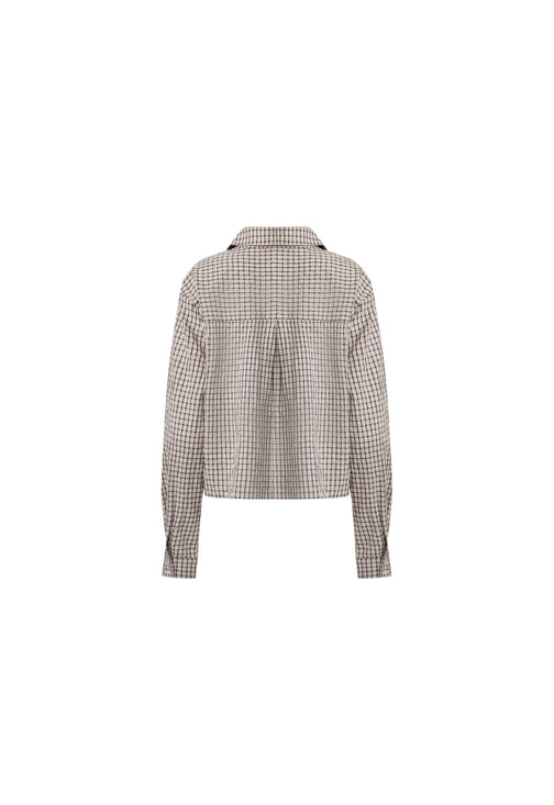 NIRVANA SHIRT - VINTAGE BEIGE PLAID