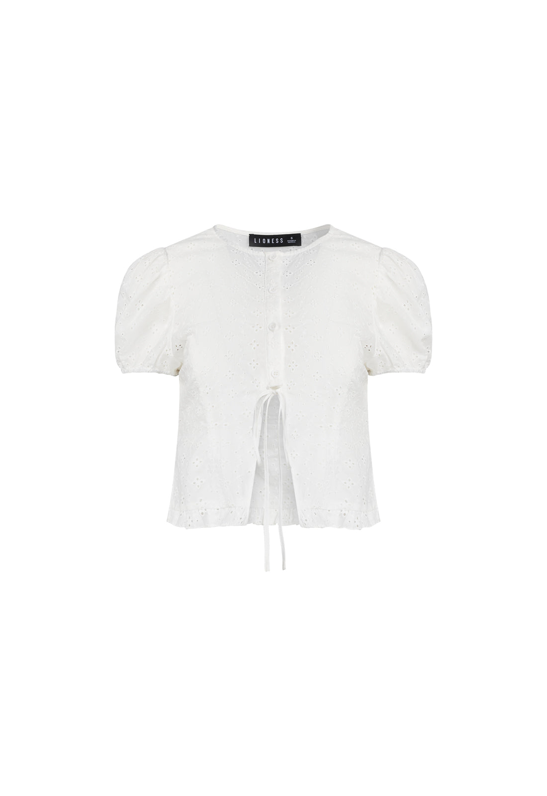 BARDOT TOP - PORCELAIN