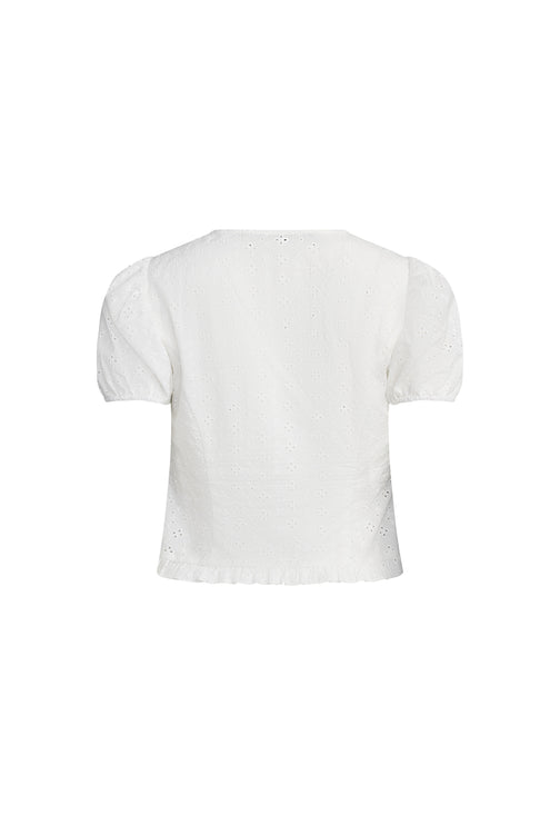 BARDOT TOP - PORCELAIN