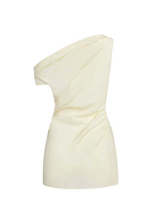SWEETHEART MINI DRESS - BUTTER