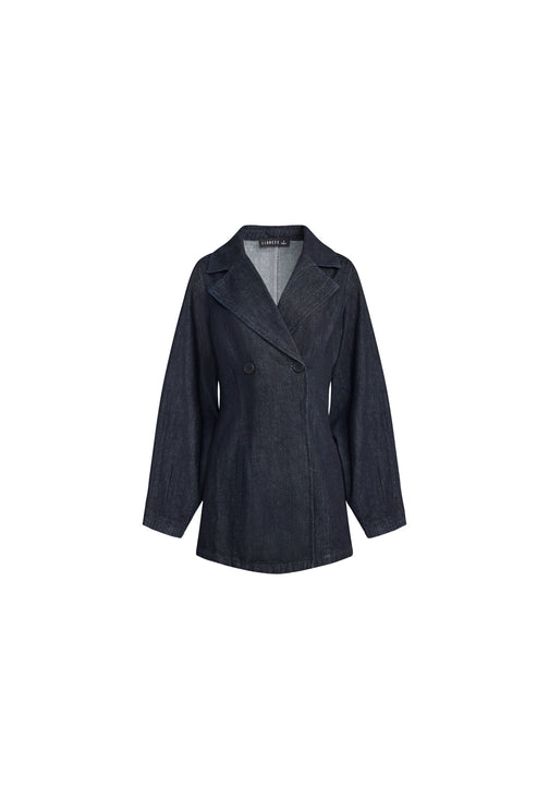 DOLLHOUSE DRESS - DARK DENIM