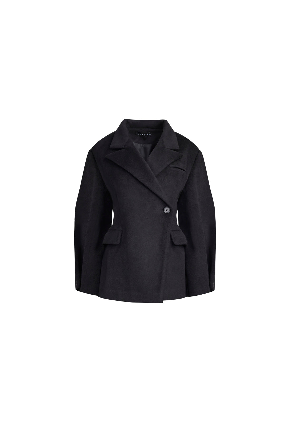 HEART SHAPED COAT - ONYX