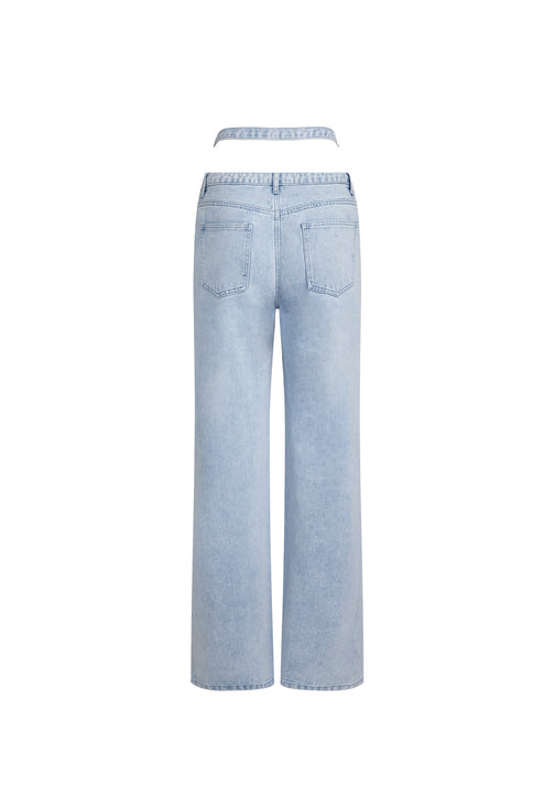 COCQUETTE JEAN - LIGHT DENIM