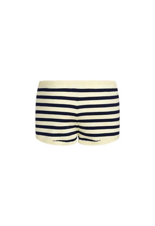 BARBIE SHORTS - NAVY STRIPE