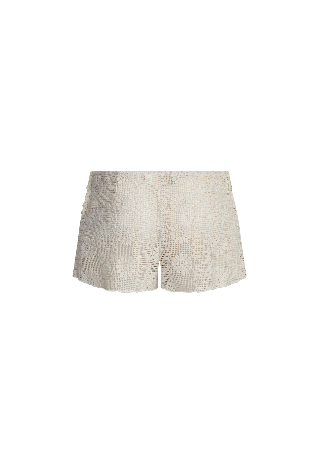 BABYDOLL SHORT - CREAM FLORAL