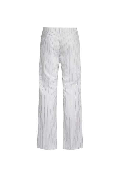 BESSETTE PANT - PORCELAIN PINSTRIPE