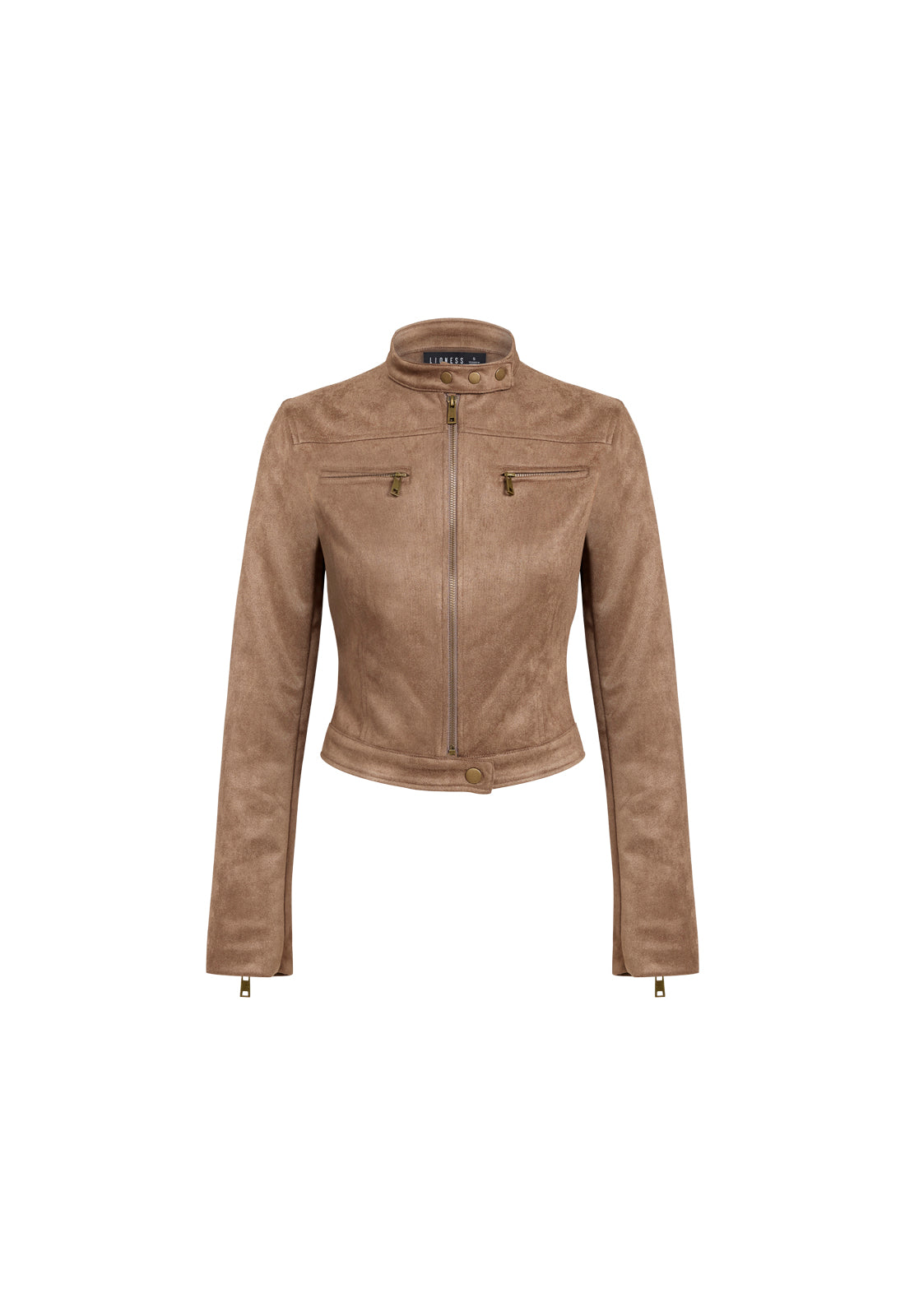 BELLA MOTO JACKET - COFFEE