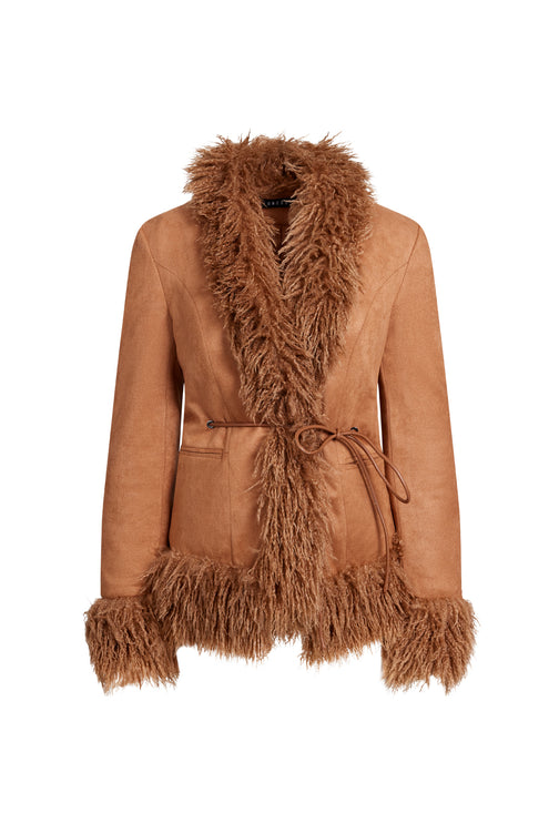 OUI OUI COAT - CAMEL