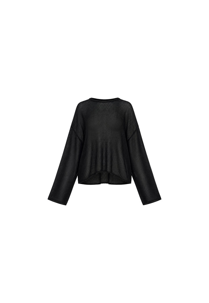 BLOOM LONG SLEEVE - NOIR