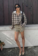 VACANZA SHIRT - COOL CHOCOLATE PLAID