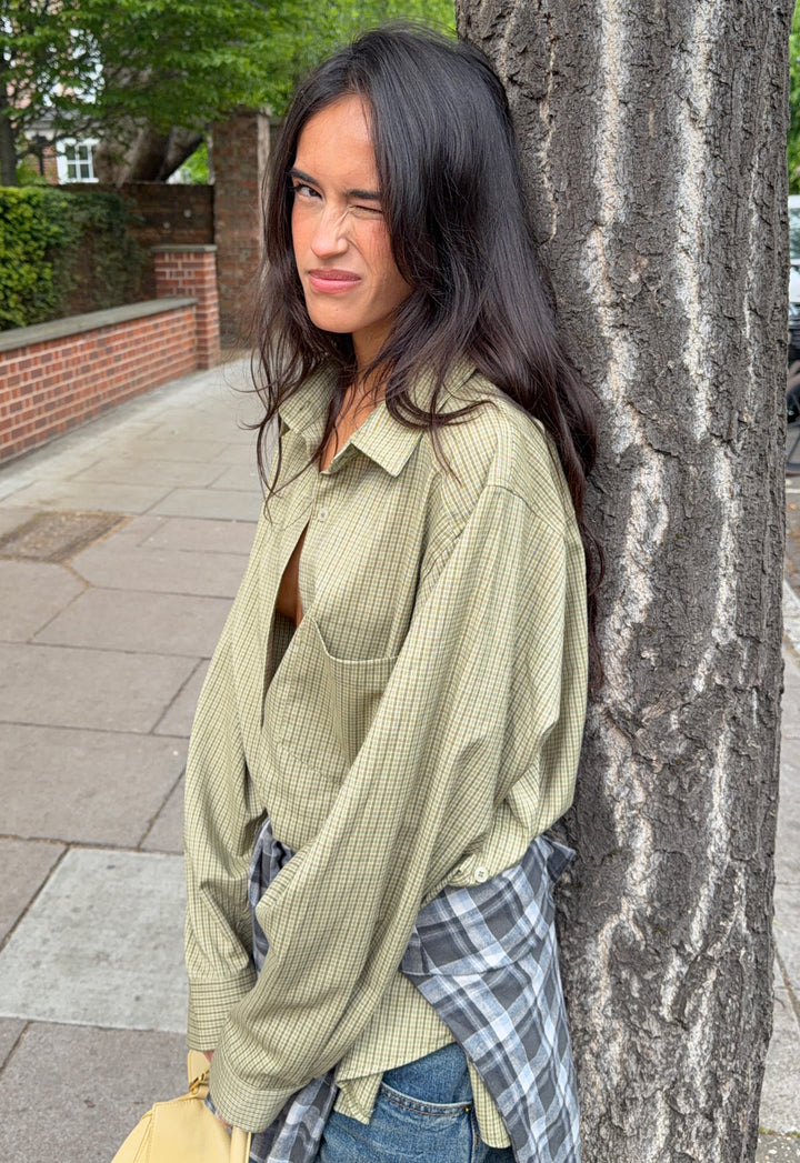 NOTTING HILL SHIRT - EARTH PLAID