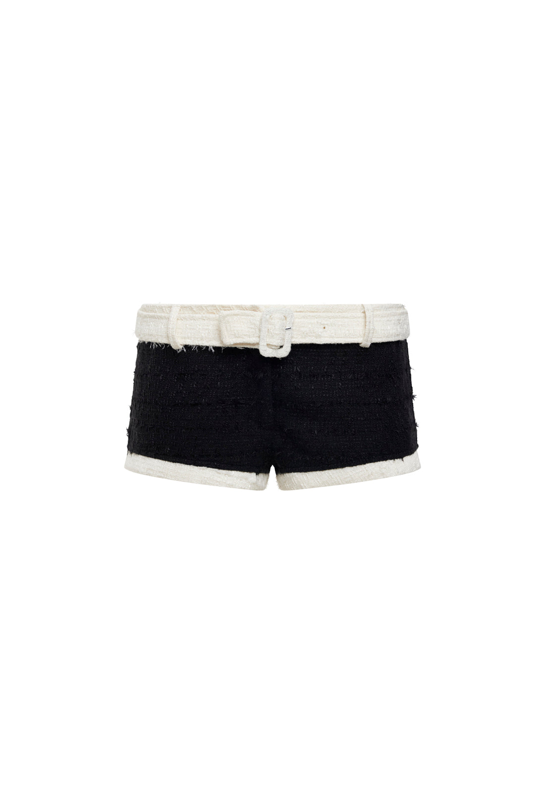 AFTERGLOW MINI SHORT - ONYX TWEED