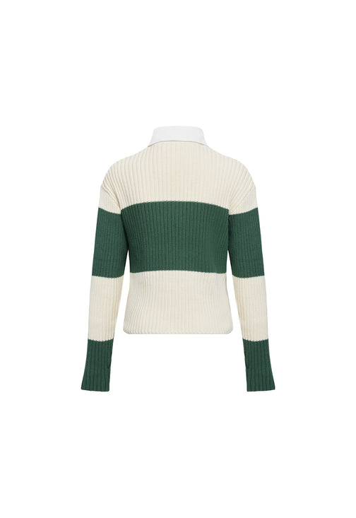 PRINCE RUGBY - MOSS STRIPE