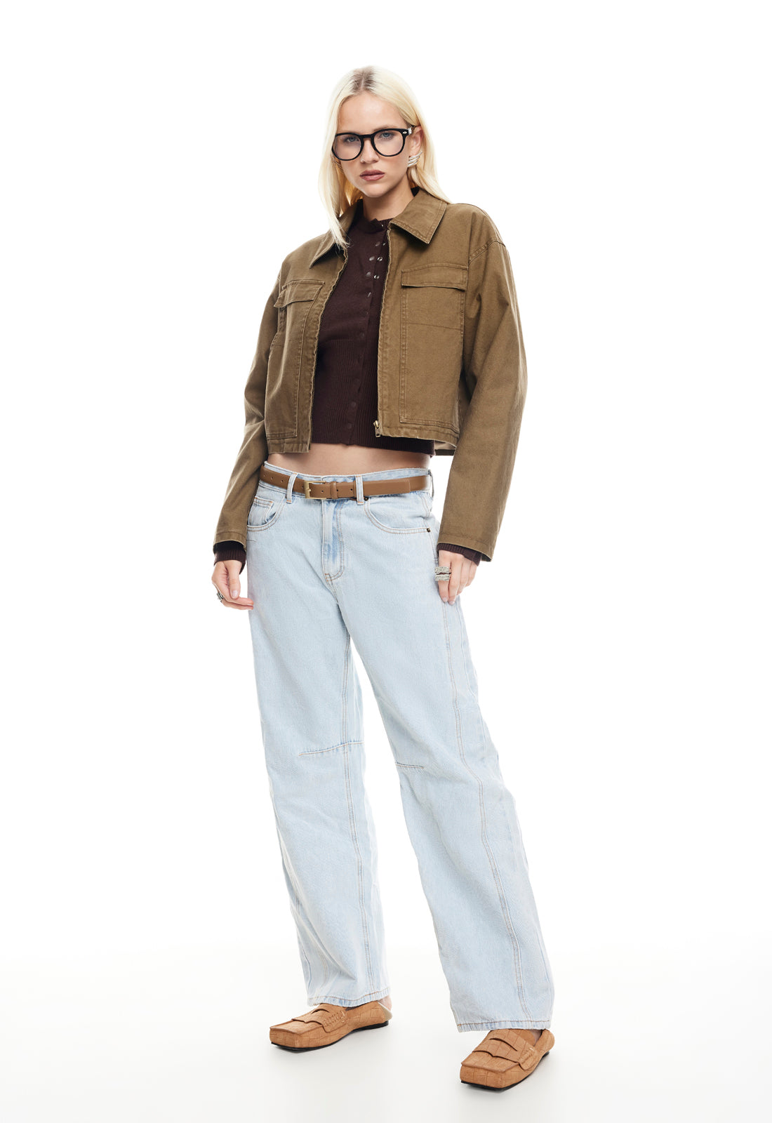 NAUTICA JACKET - CHOCOLATE