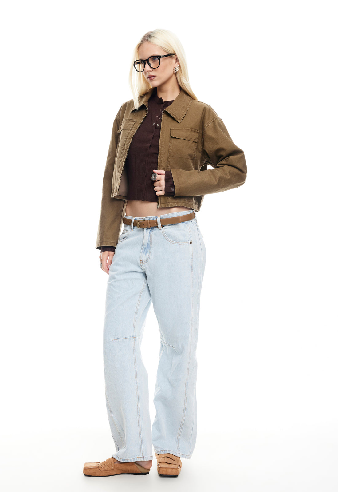 NAUTICA JACKET - CHOCOLATE