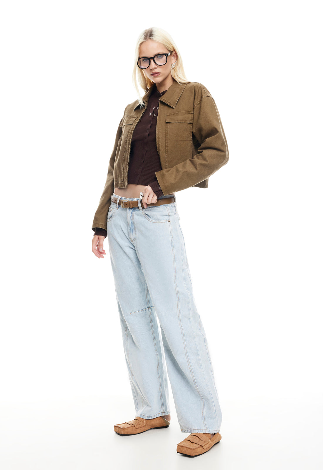 NAUTICA JACKET - CHOCOLATE