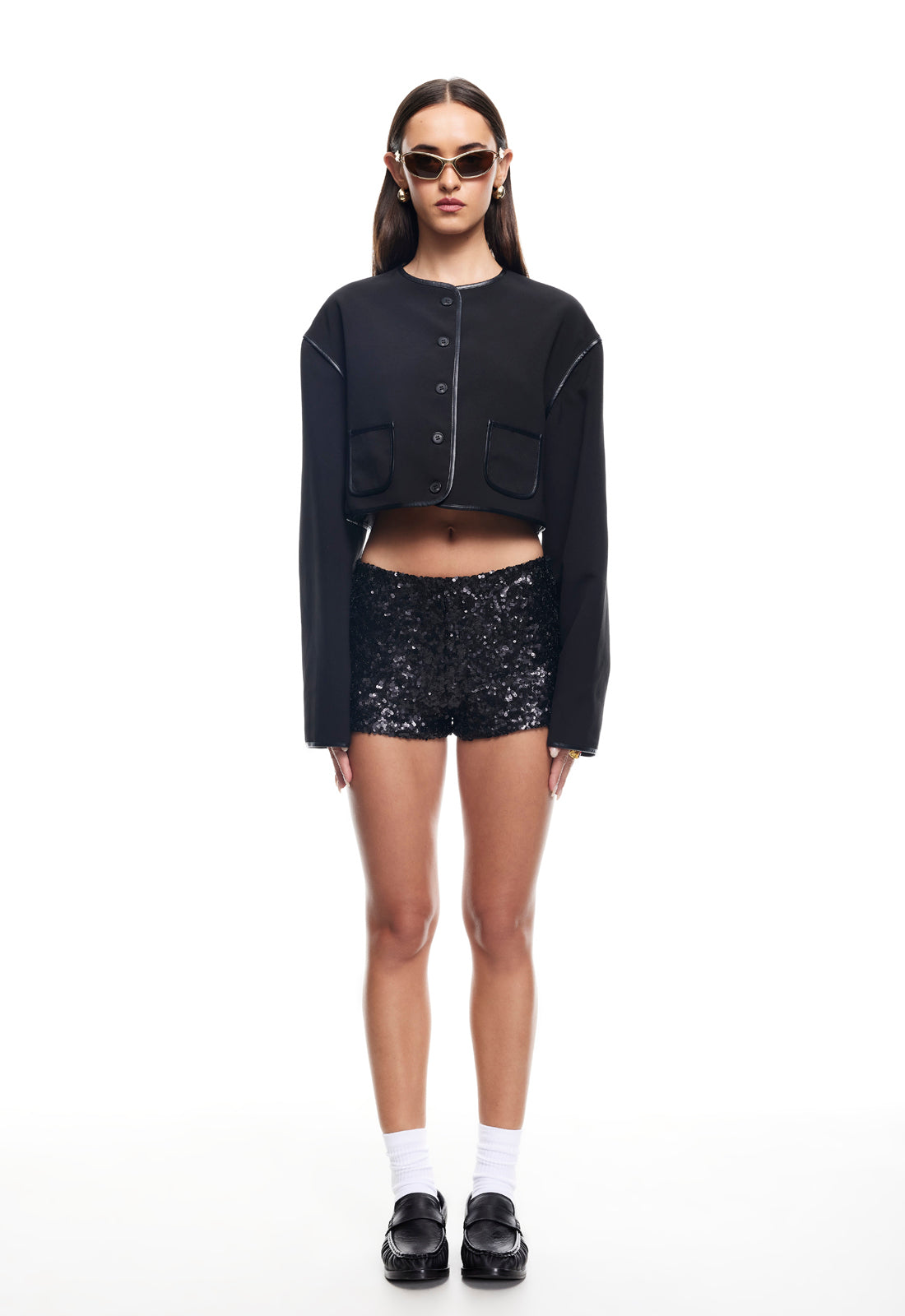 NIGHT RIDER MINI SHORT - ONYX