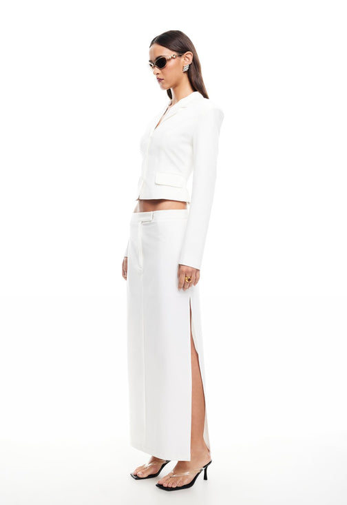 LUNE MAXI SKIRT - FOAM