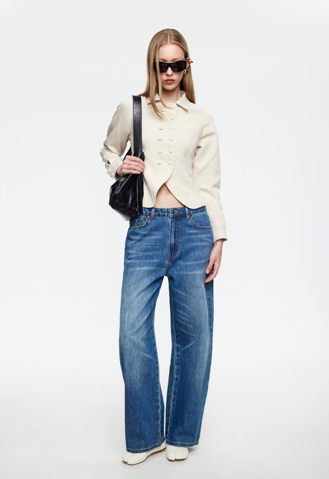 EVOLVE JEAN - MID BLUE