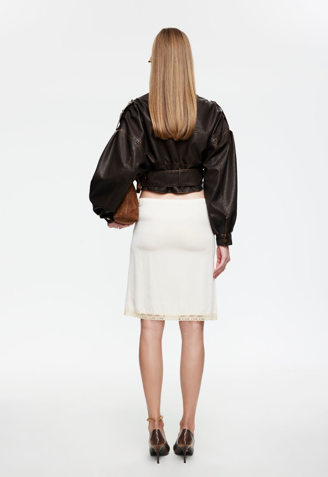 BELLA MIDI SKIRT - BUTTER