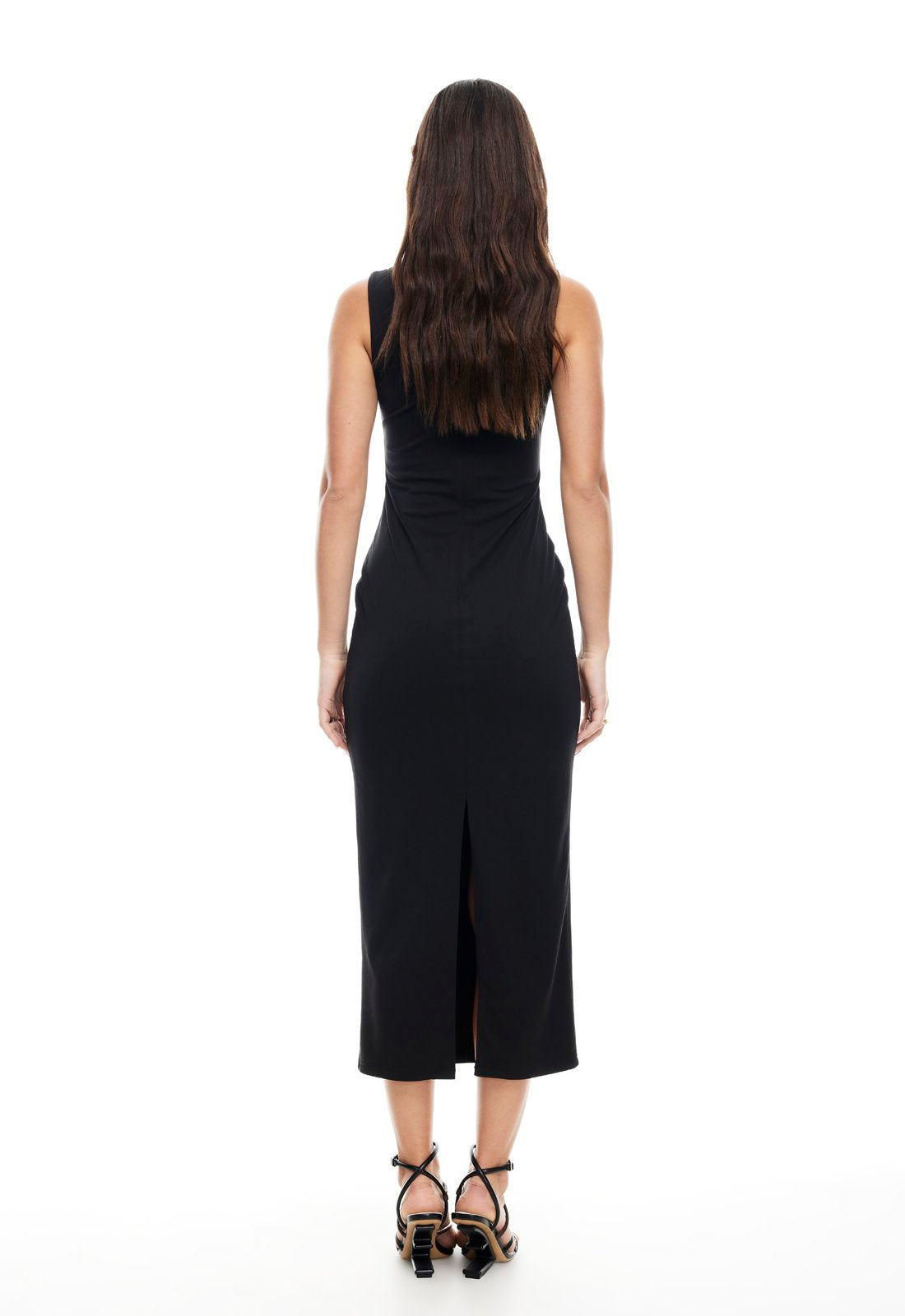 AFTER HOURS MIDI DRESS - ONYX