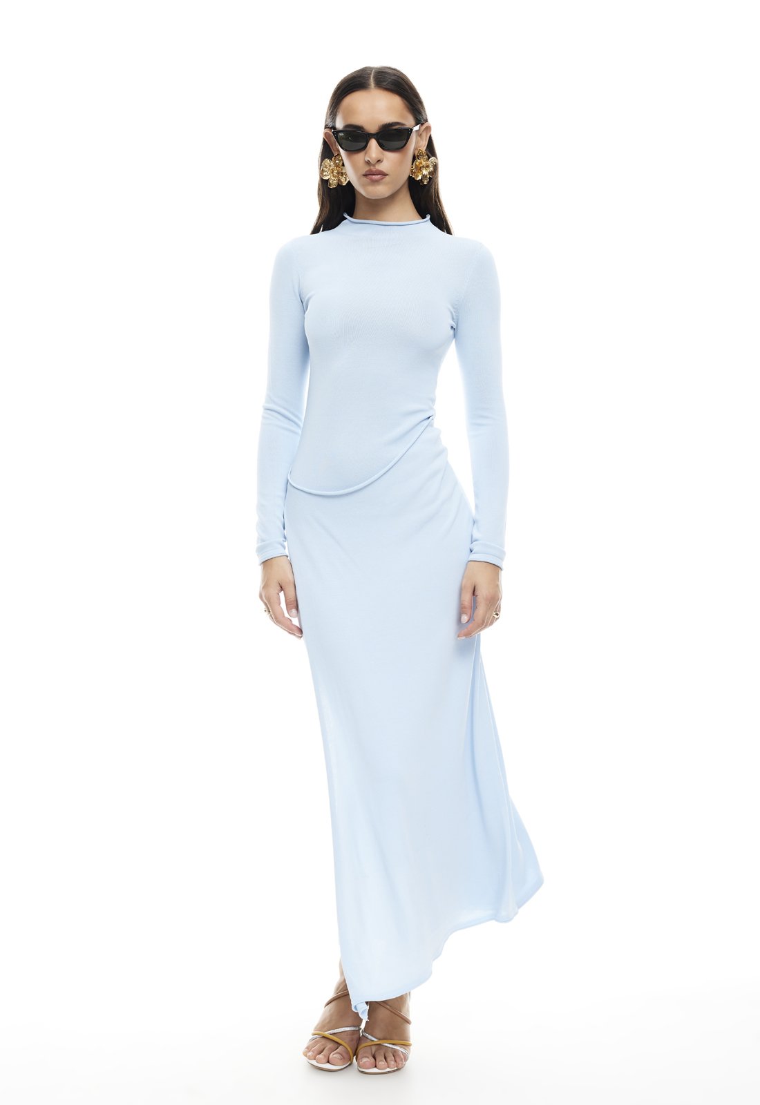 RESOLUTION MAXI DRESS - BLUE